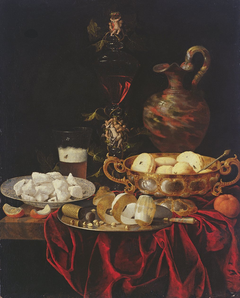 Stilleben av Johann Georg Hinz