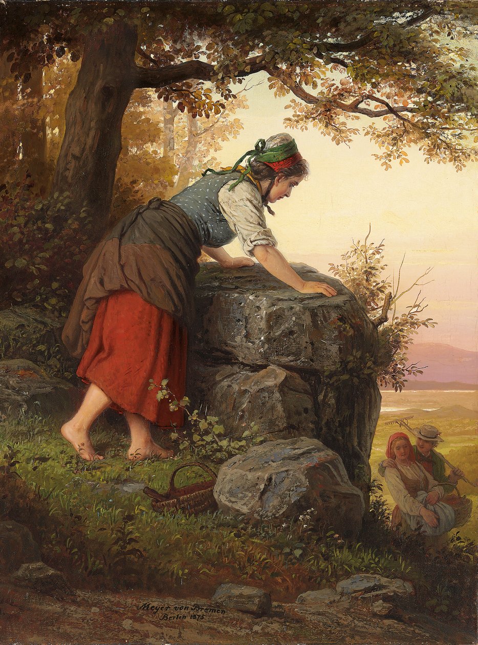Förrådd, 1875 av Johann Georg Meyer