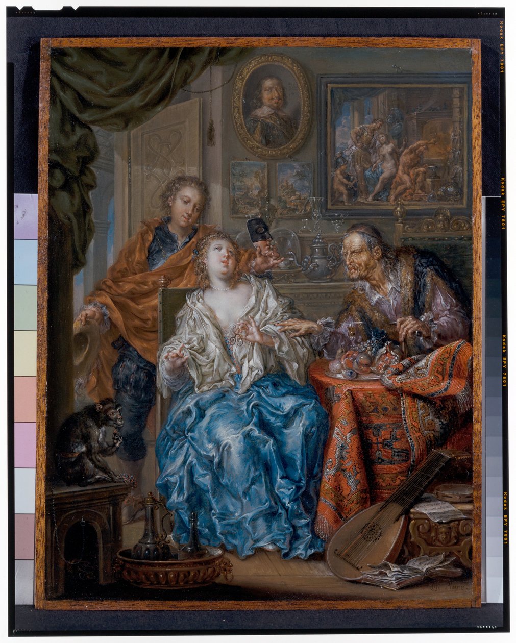 Allegorier av kärlek av Johann Georg Platzer