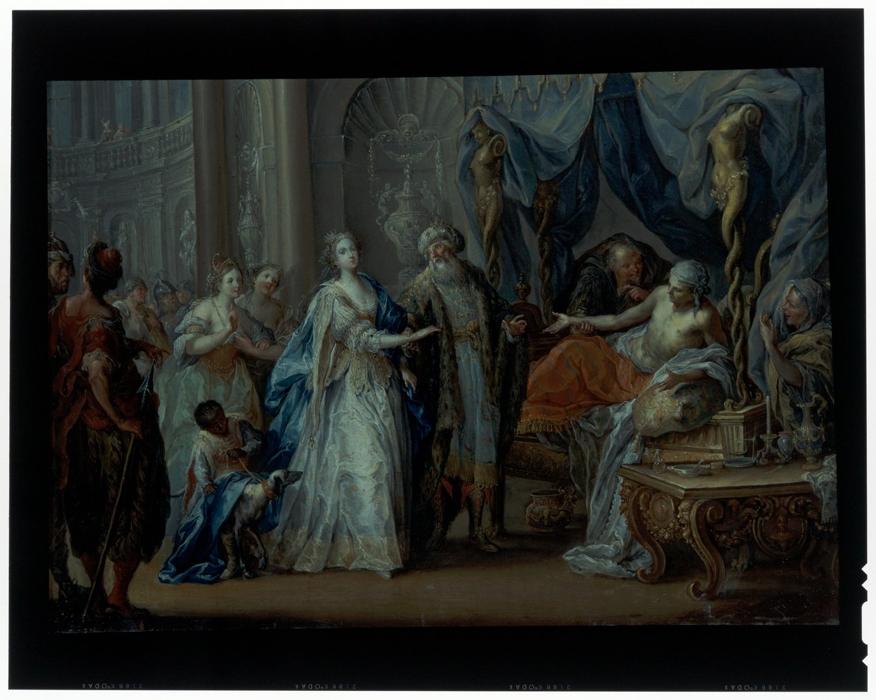 Antiochus och Stratonike av Johann Georg Platzer