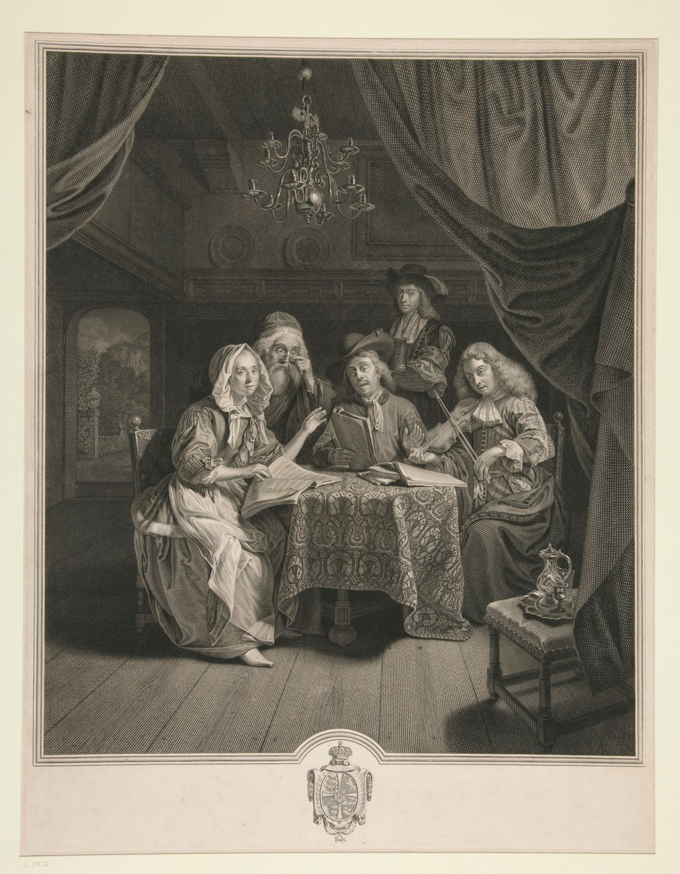 Familjekonserten av Johann Georg Wille
