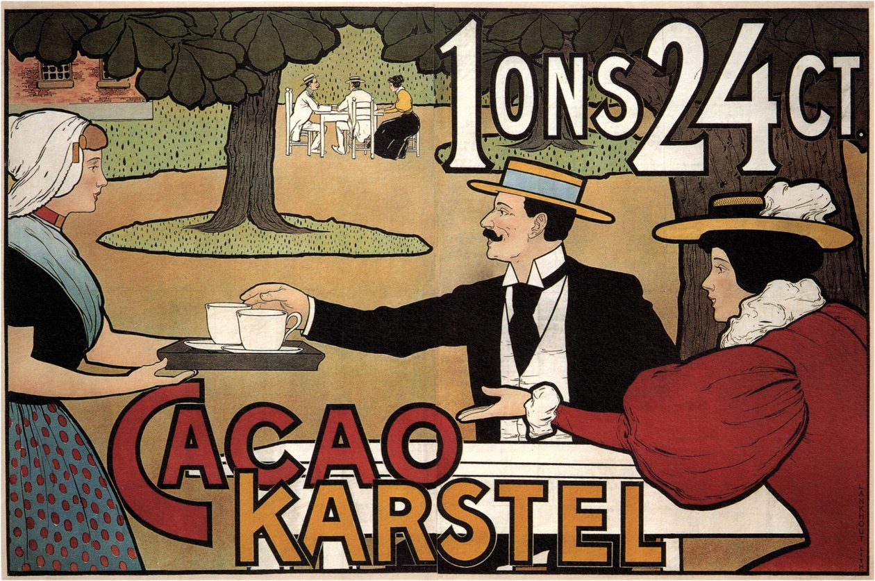 Cacao Karstel, 1897 av Johann Georg van Caspel