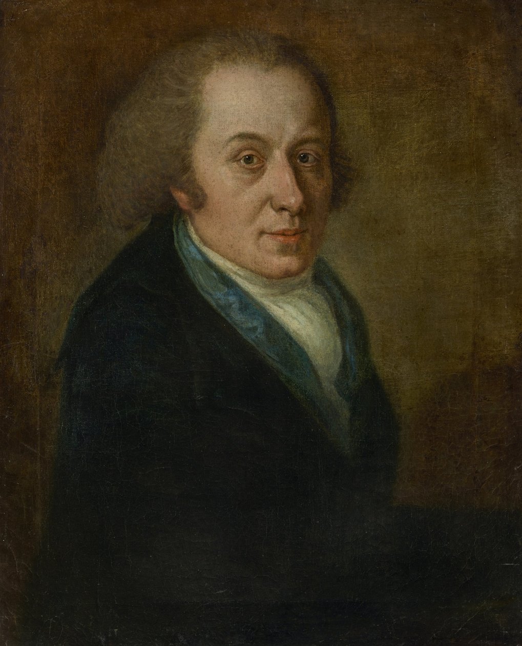 gentleman porträtt av Johann Georg von Edlinger