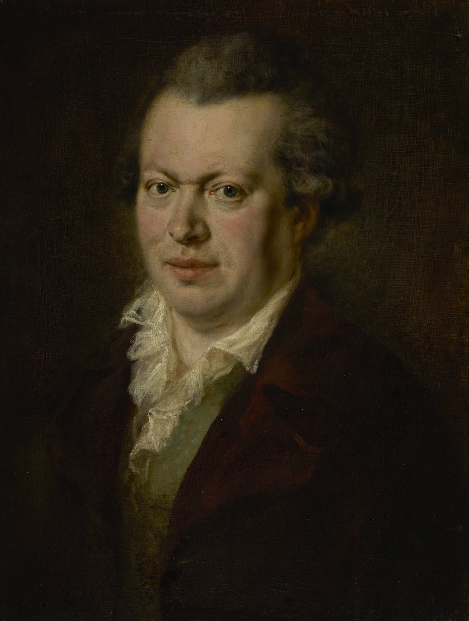 manligt porträtt av Johann Georg von Edlinger
