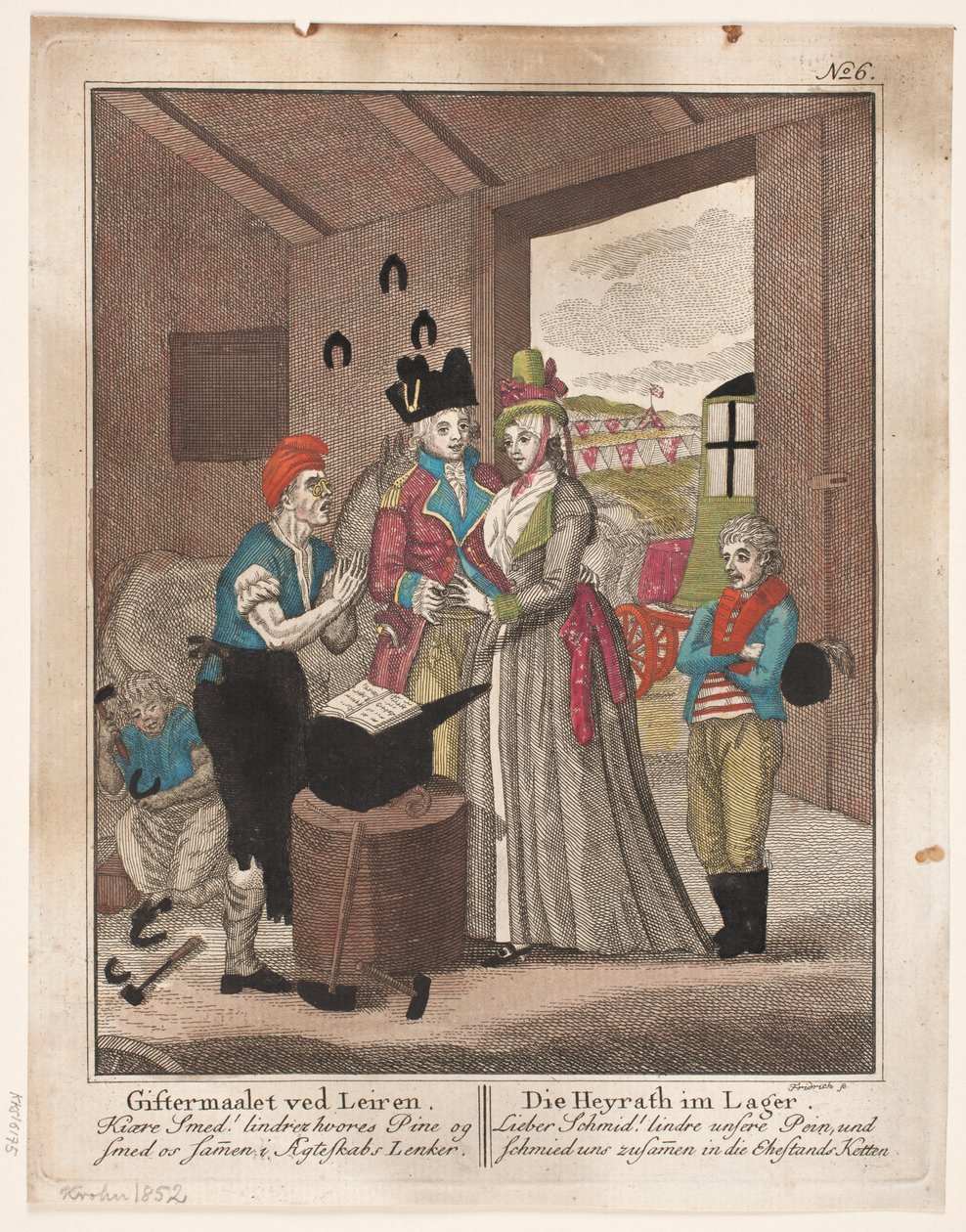 Bröllopet på Leiren av Johann Gottlieb Friedrich