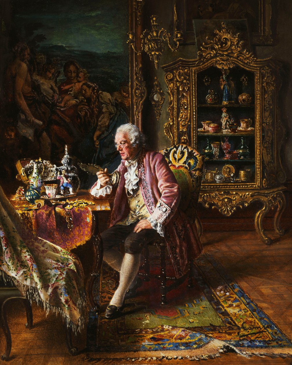 Konstsamlaren, av Johann Hamza