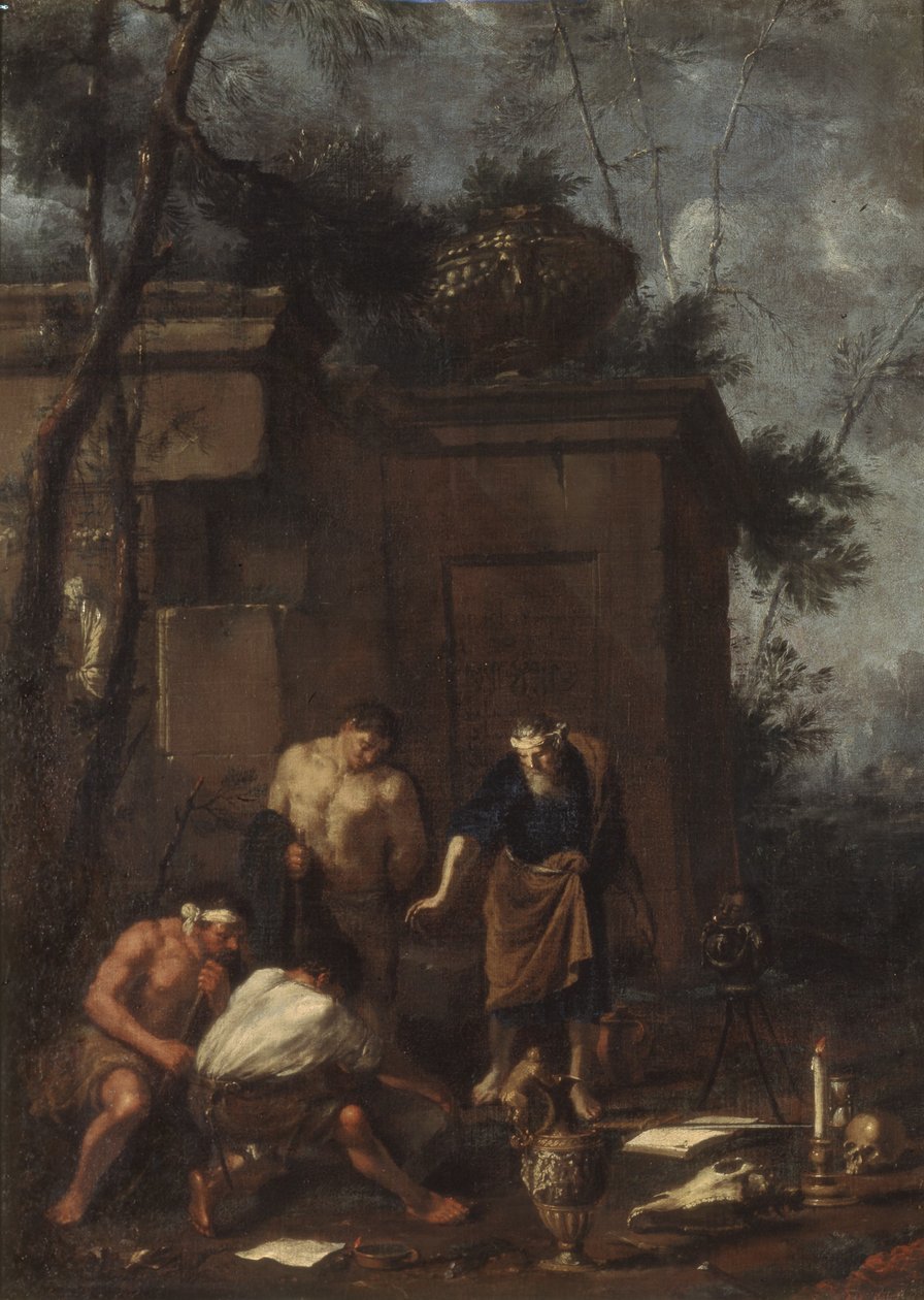 Skattjägare, 1660-tal. av Johann Heinrich Schoenfeld