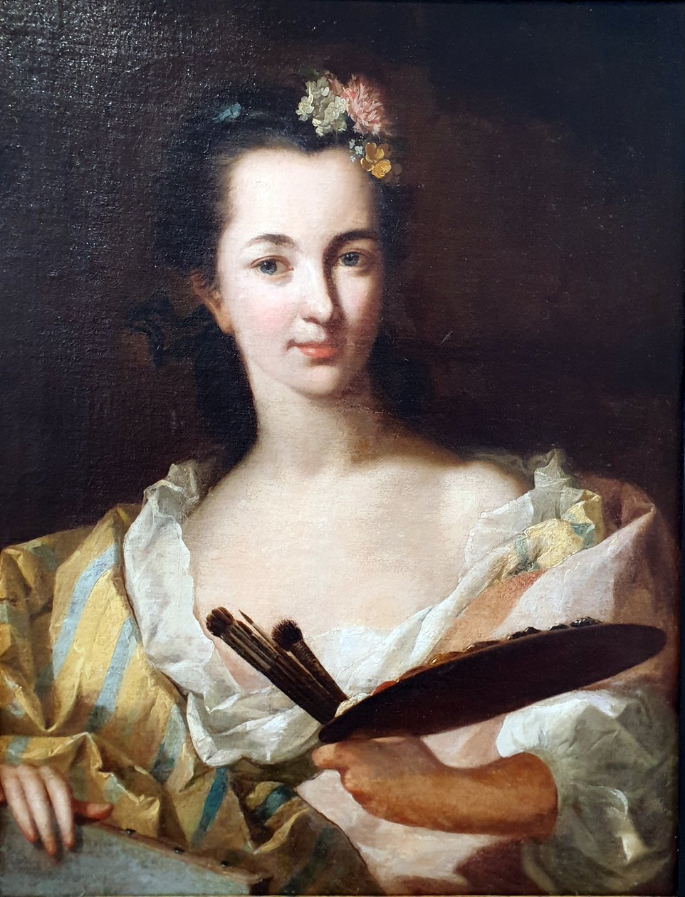 Porträtt av Maria Anna Treu av Johann Heinrich Tischbein