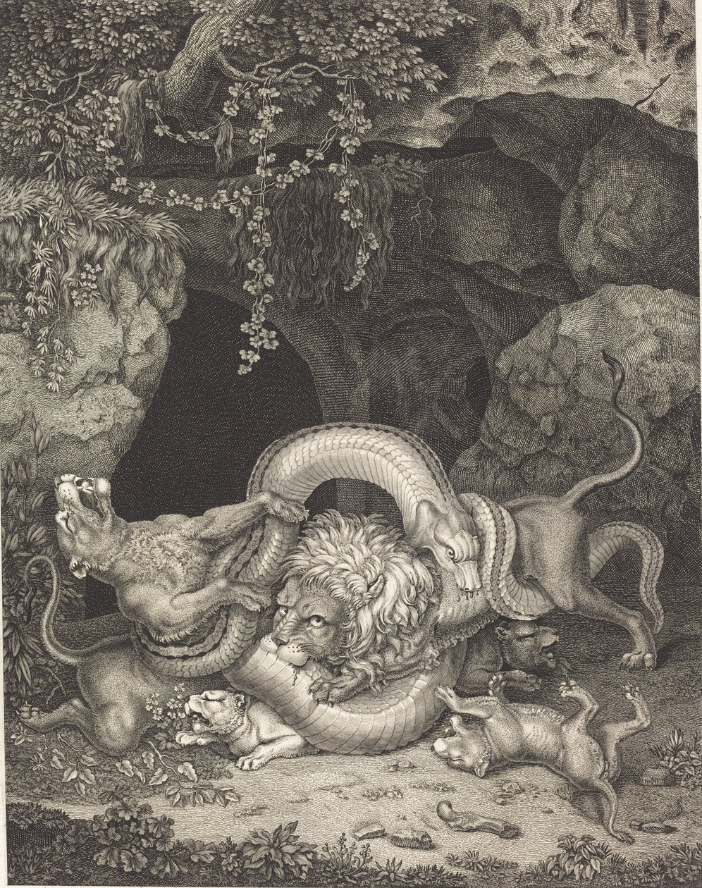 Djuret Laocöon av Johann Heinrich Wilhelm Tischbein