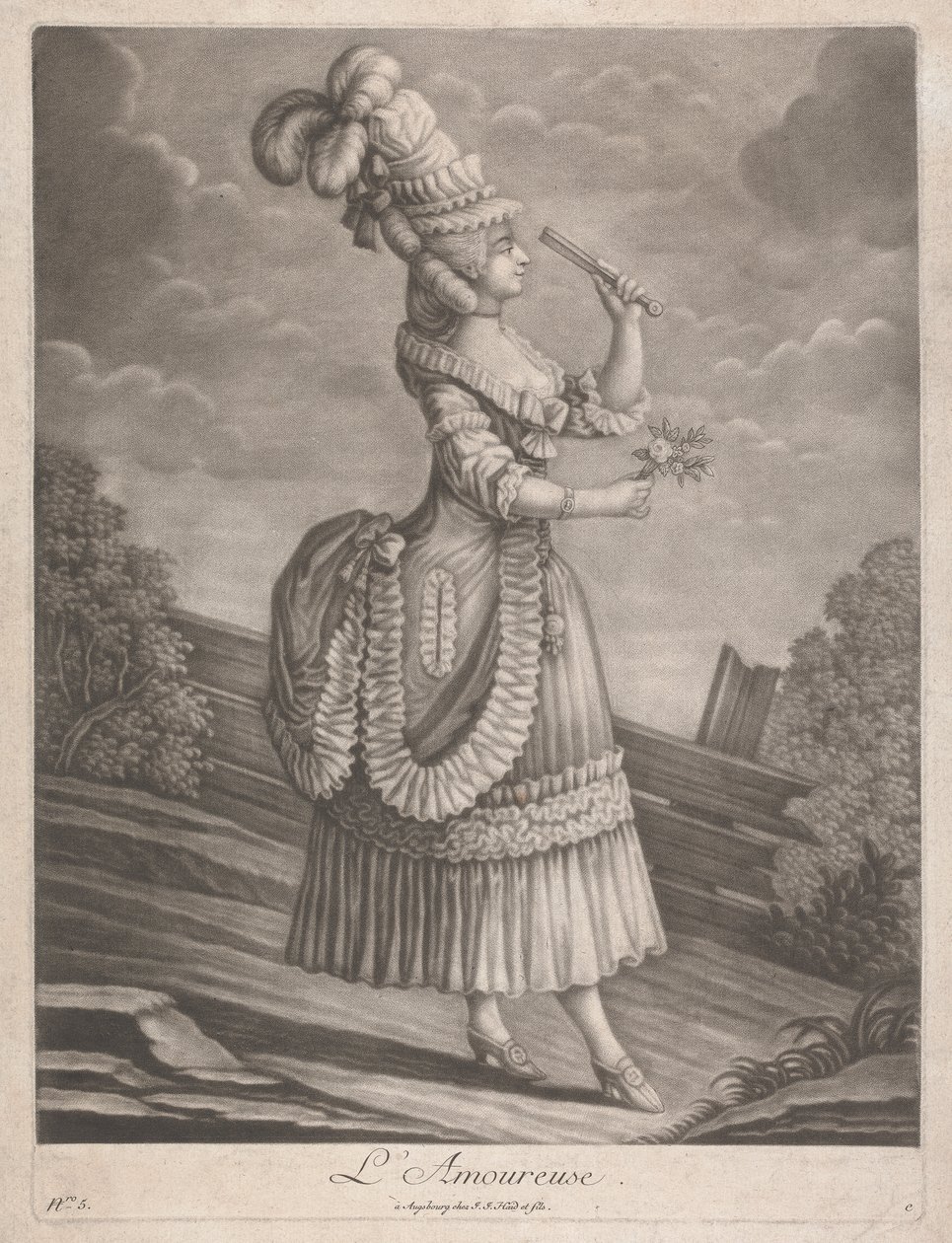 Älskaren av Johann Jacobus Haid