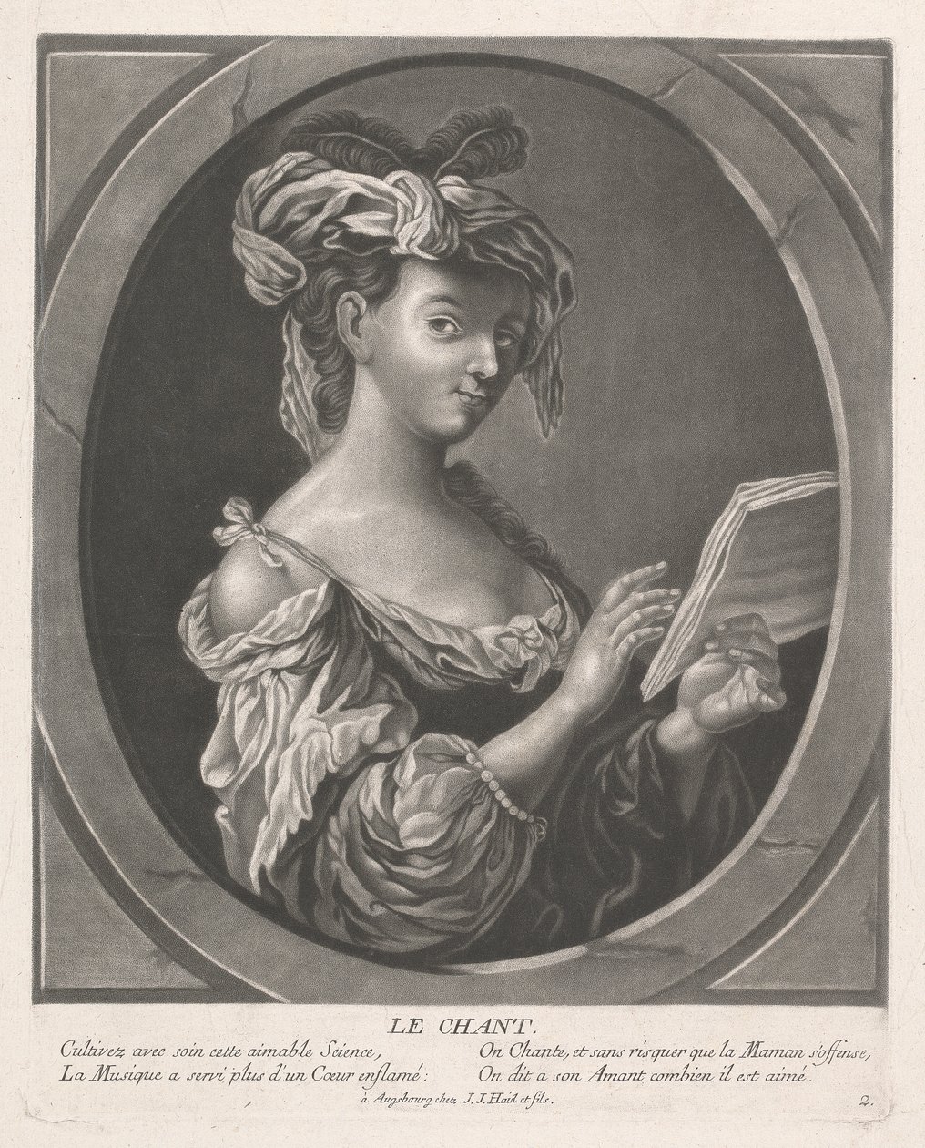Sång av Johann Jacobus Haid
