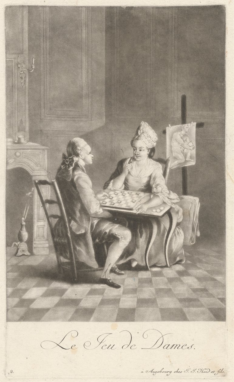 Pjässpelet av Johann Jacobus Haid