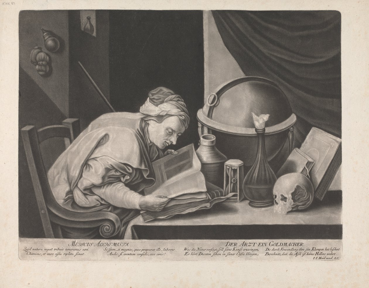 Doktor Alkemist av Johann Jacobus Haid