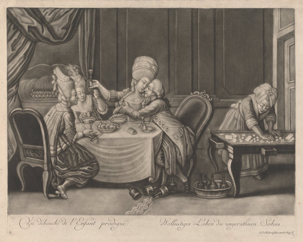 Den förlorade sonens utsvävningar av Johann Jacobus Haid