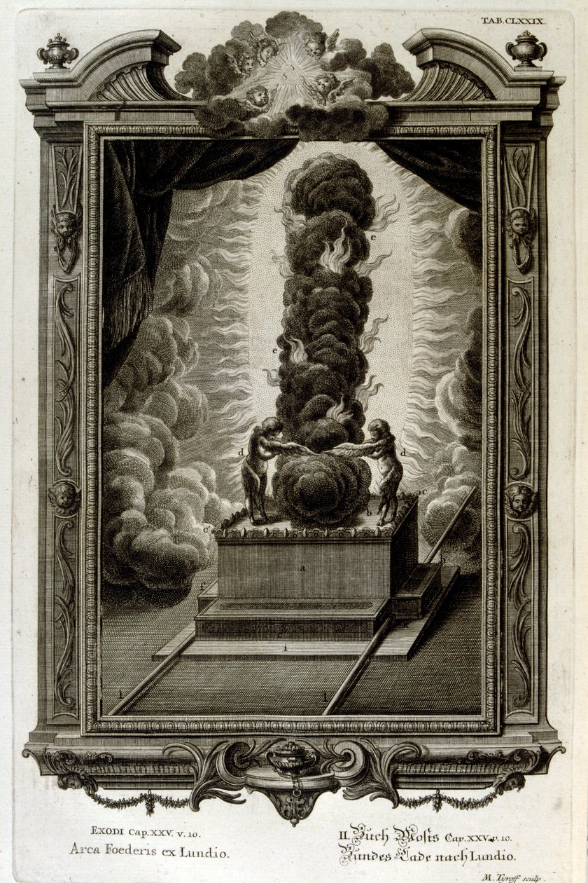 Förbundets heliga ark av Johann Jakob Scheuchzer