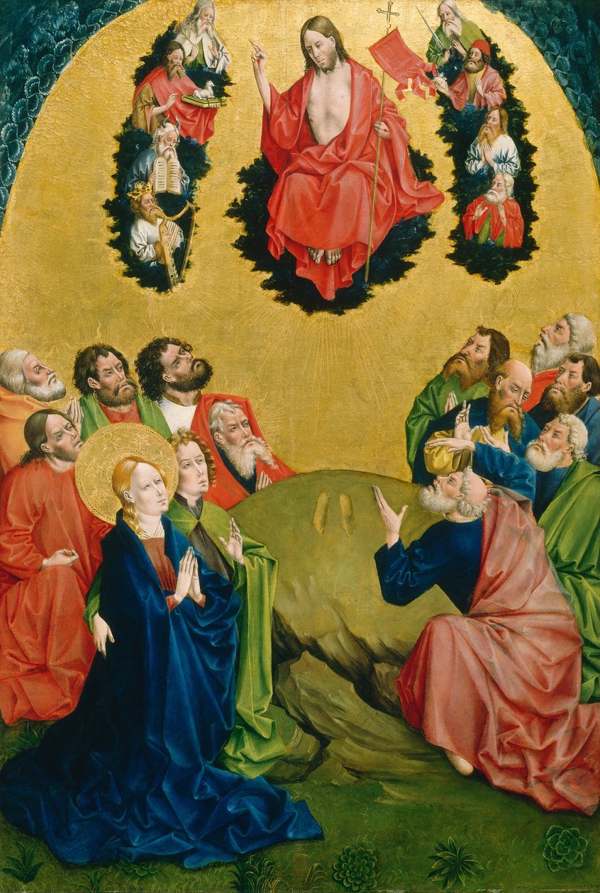 Himmelsfärden, 14561457. av Johann Koerbecke