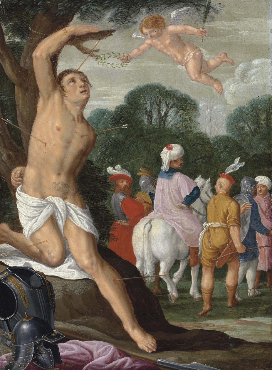 Sankt Sebastians martyrdöd av Johann König
