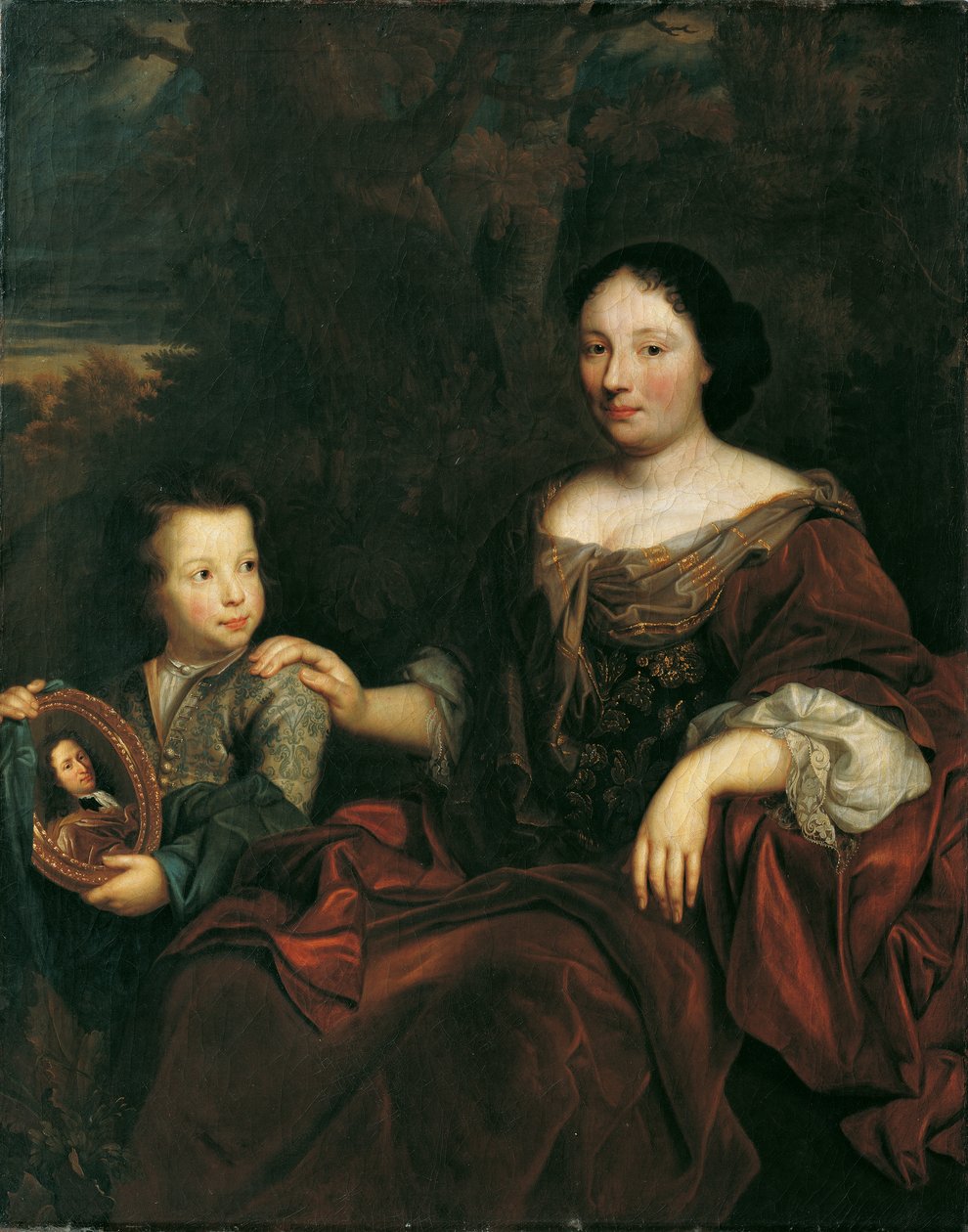 familjeporträtt av Johann Kupetzky