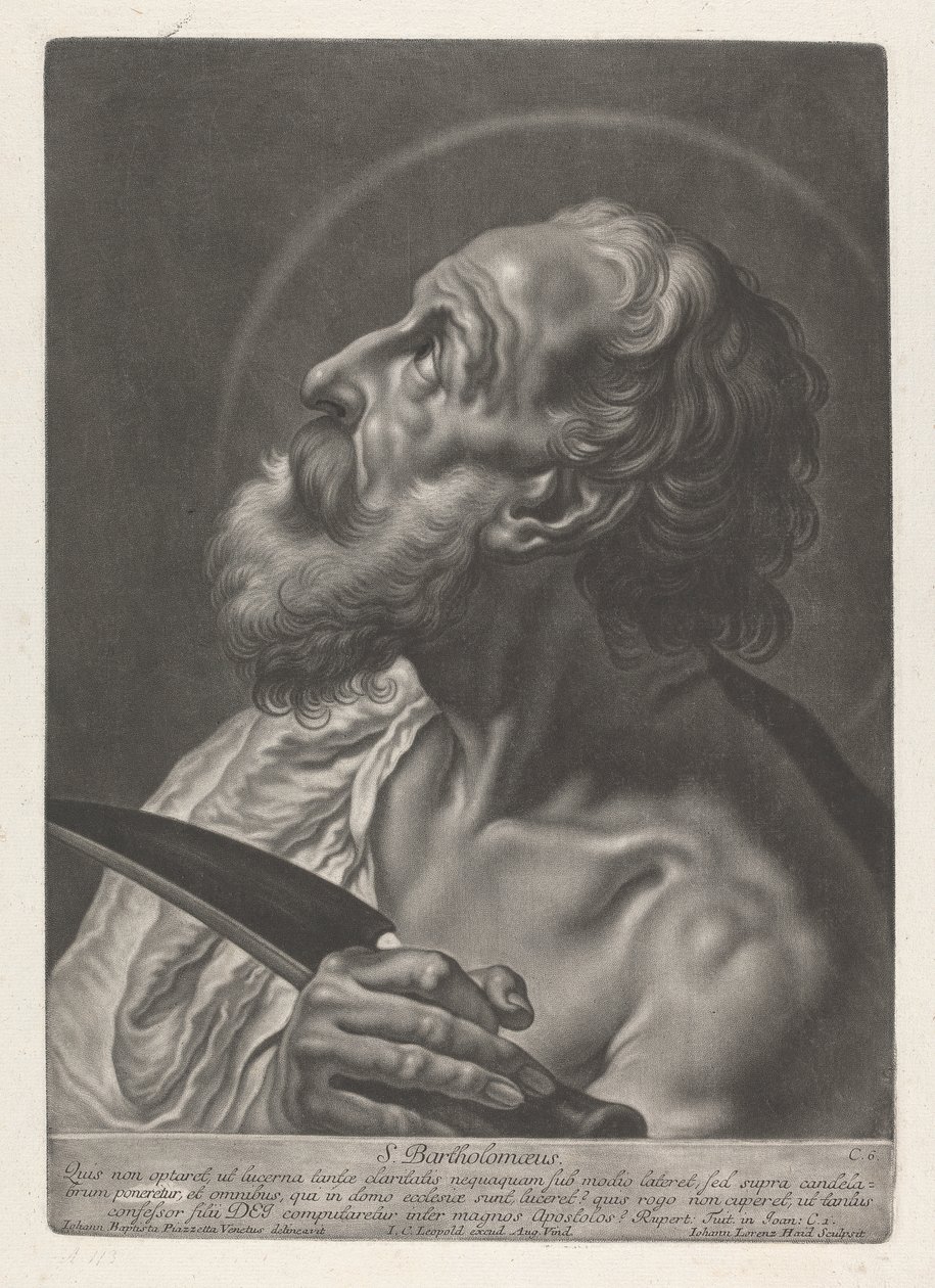S:t Bartolomeus av Johann Lorenz Haid
