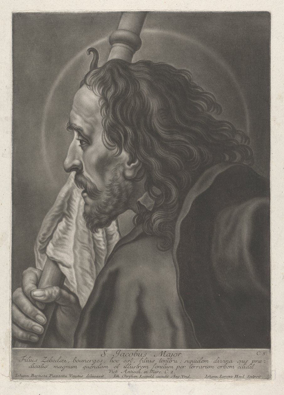 S. Jacobus Major av Johann Lorenz Haid