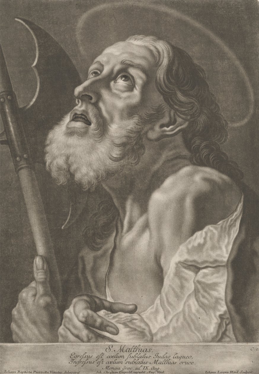 S. Matthias av Johann Lorenz Haid