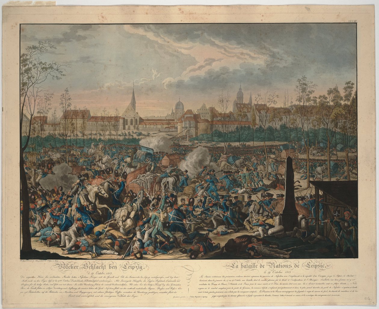 Battle of Nations av Johann Lorenz Rugendas