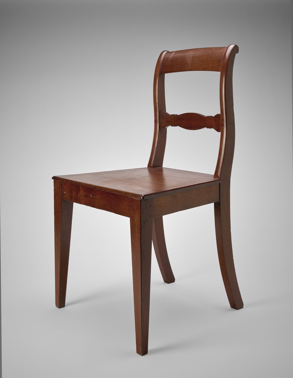 Sidostol, ca 1845-60 (svart valnöt) av Johann Michael (attr.to) Jahn