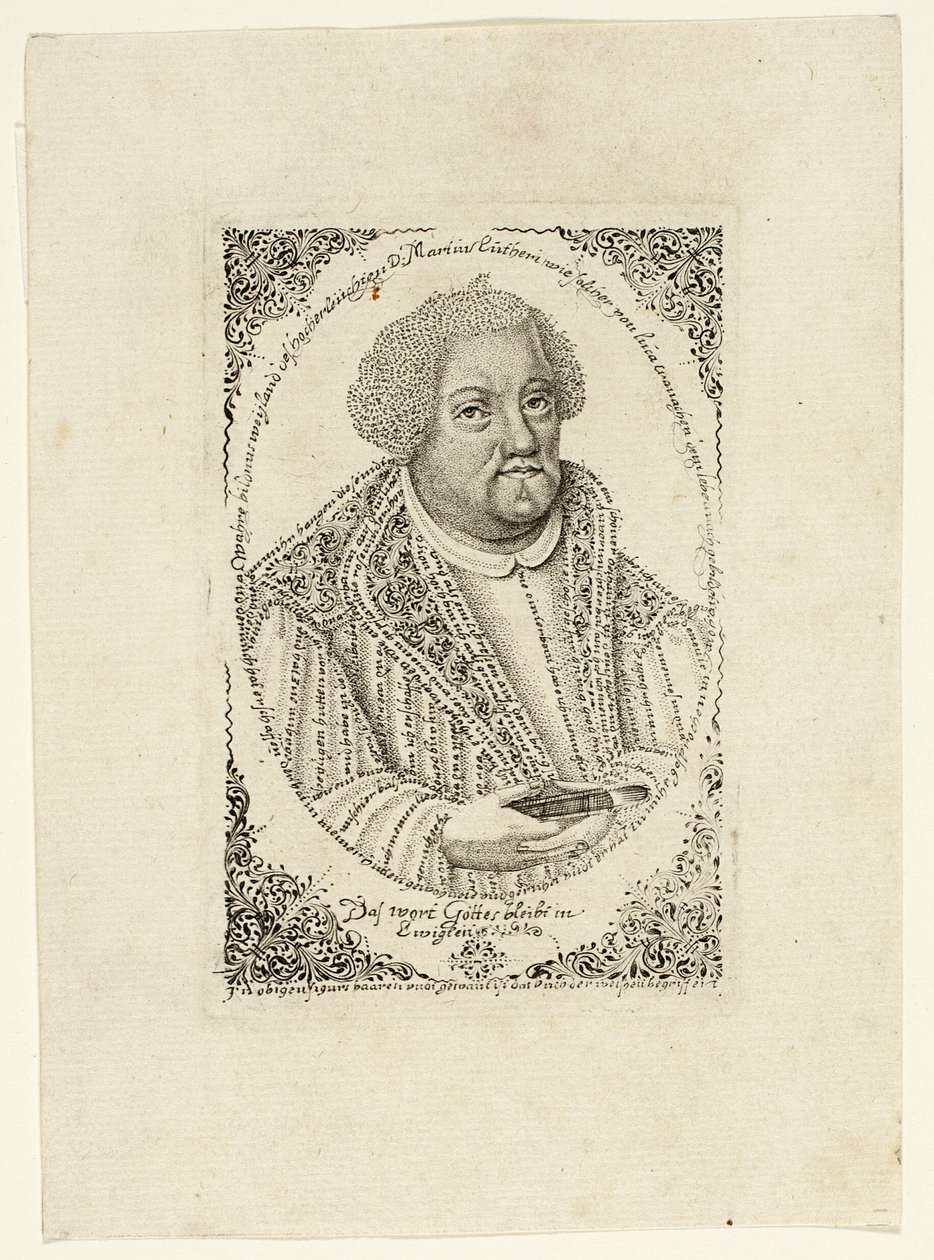 Martin Luther av Johann Michael Puchler