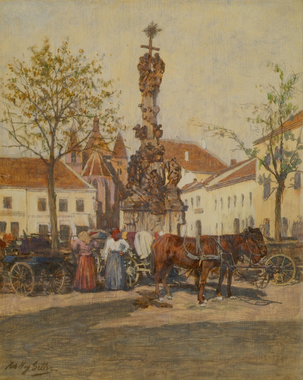 Harrow slott av Johann Nepomuk Geller
