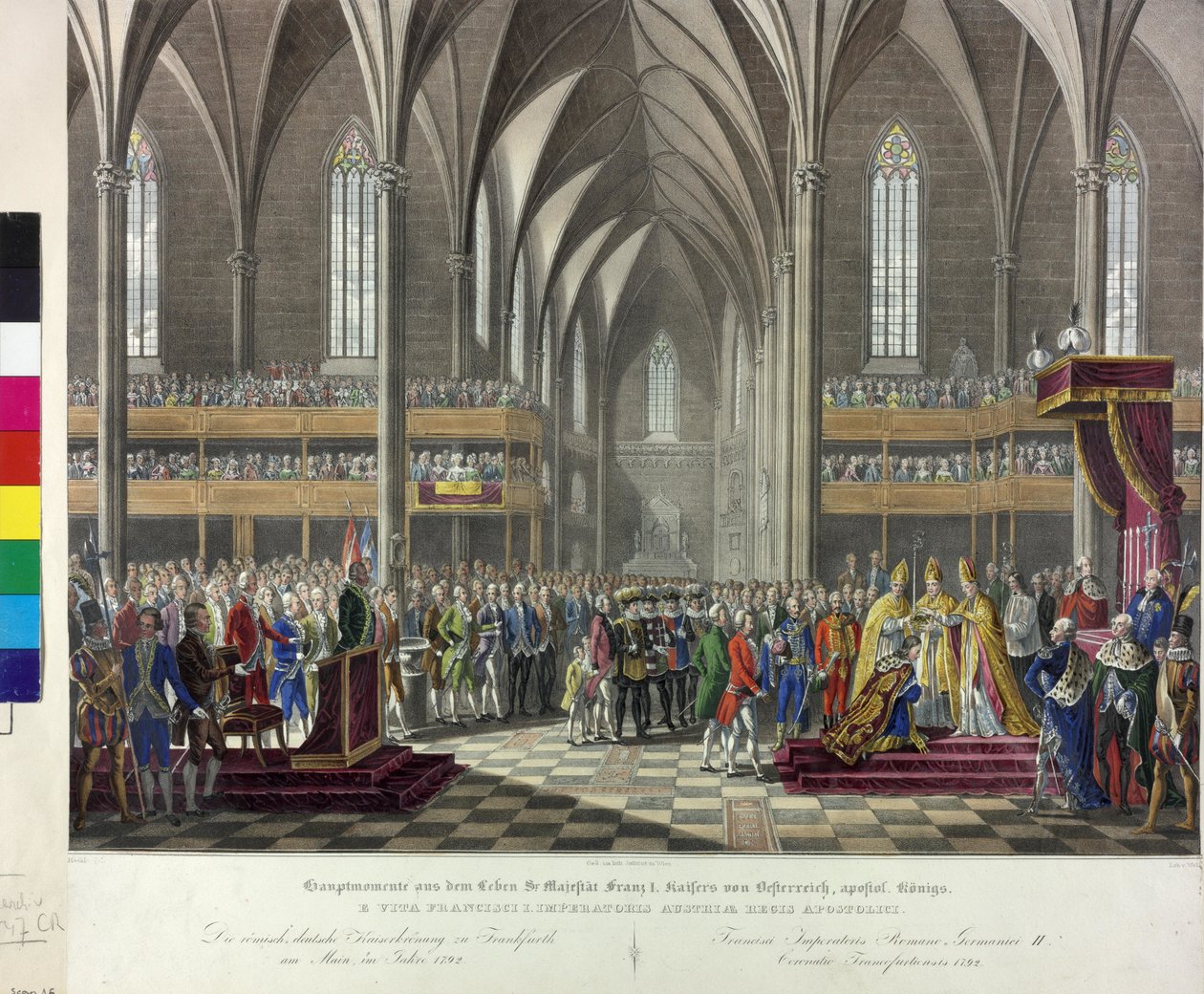 Kejserlig kröning 1792 av Johann Nepomuk Hoechle