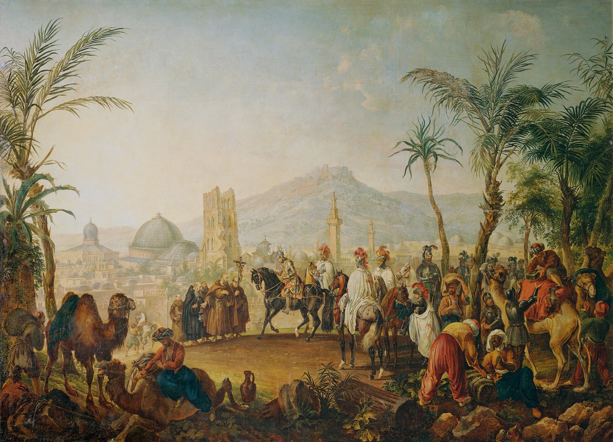 Crusaders (Godfrey of Bouillon) av Johann Nepomuk Höchle