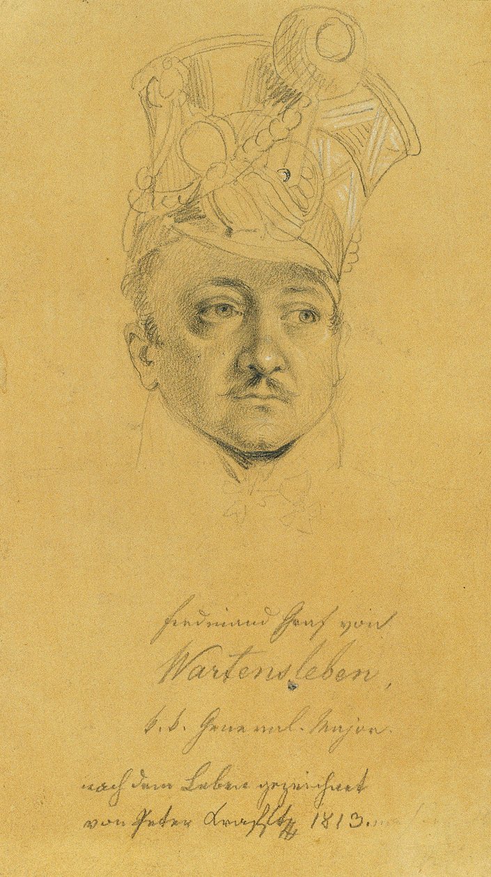 Ferdinand greve av Wartensleben av Johann Peter Krafft