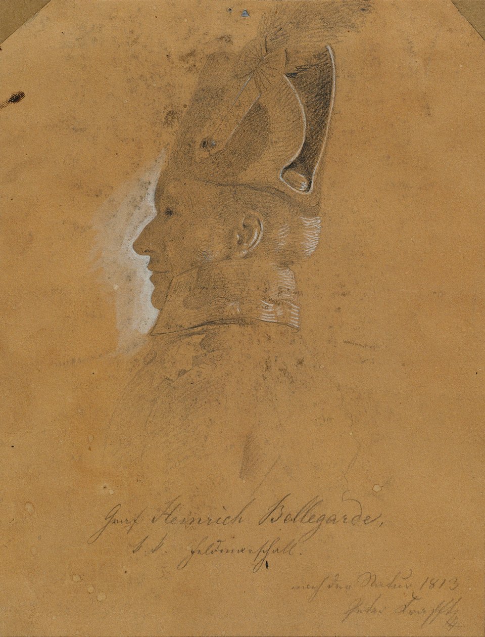 Greve Heinrich Bellegarde av Johann Peter Krafft