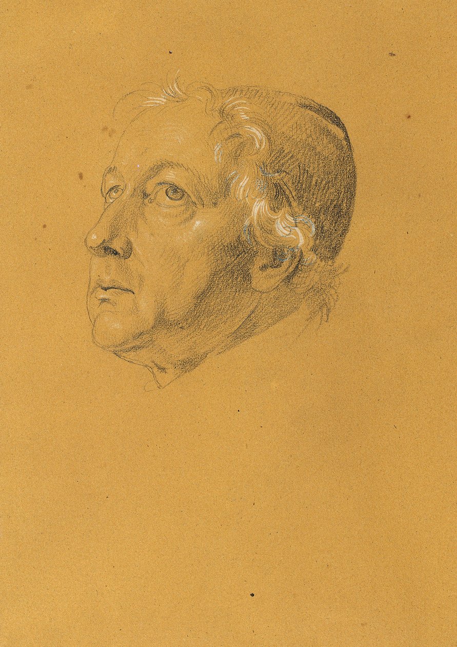 Studie om "Manfreds dödstimme" av Johann Peter Krafft