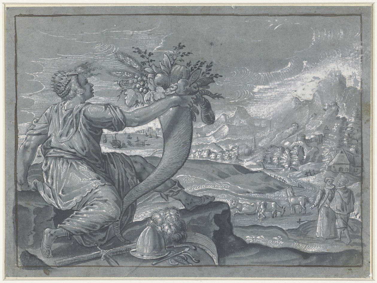 Europa av Johann Sadeler (I)