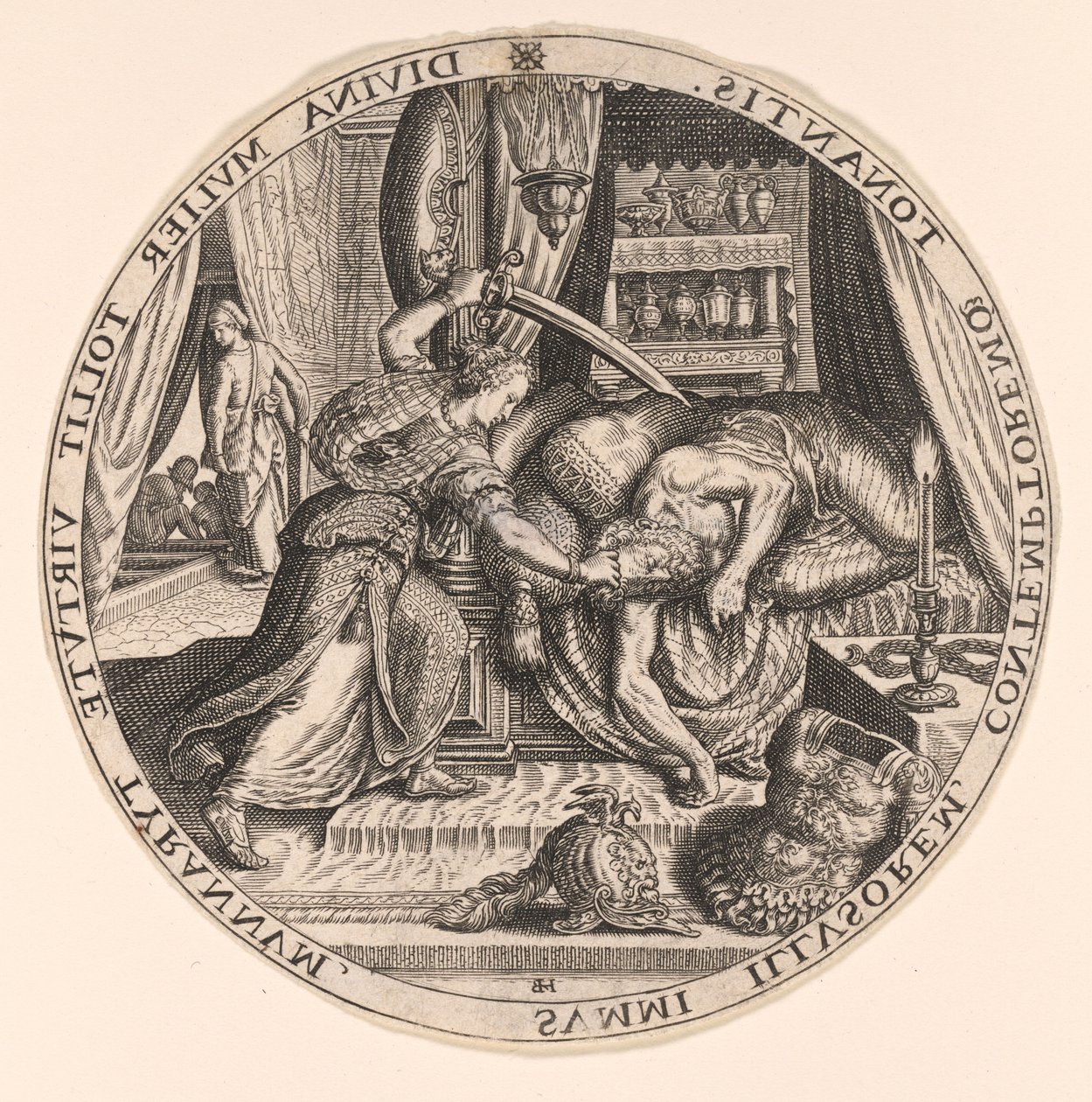 Judith och Holofernes av Johann Theodor de Bry