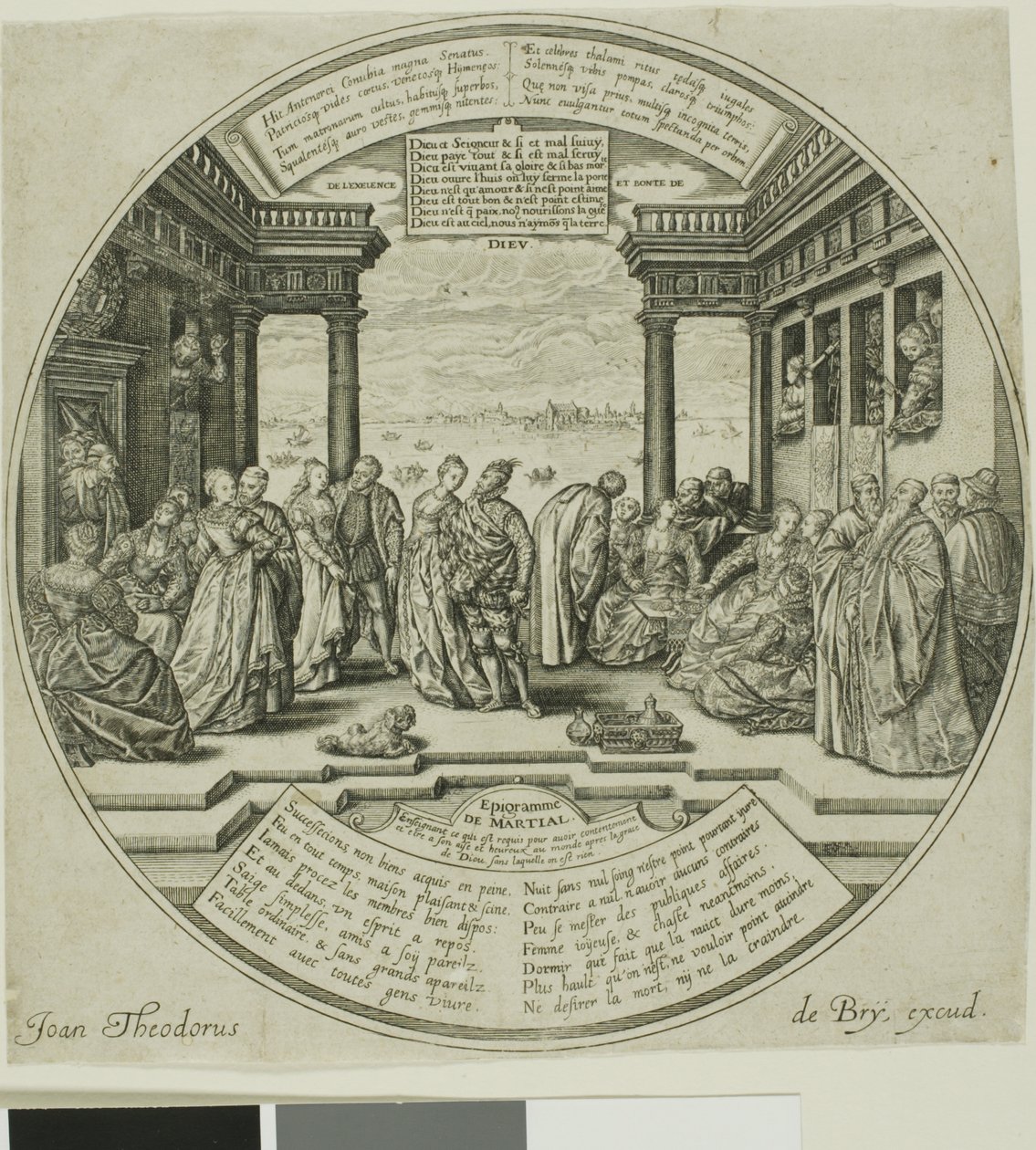 Det venetianska bröllopet av Johann Theodor de Bry