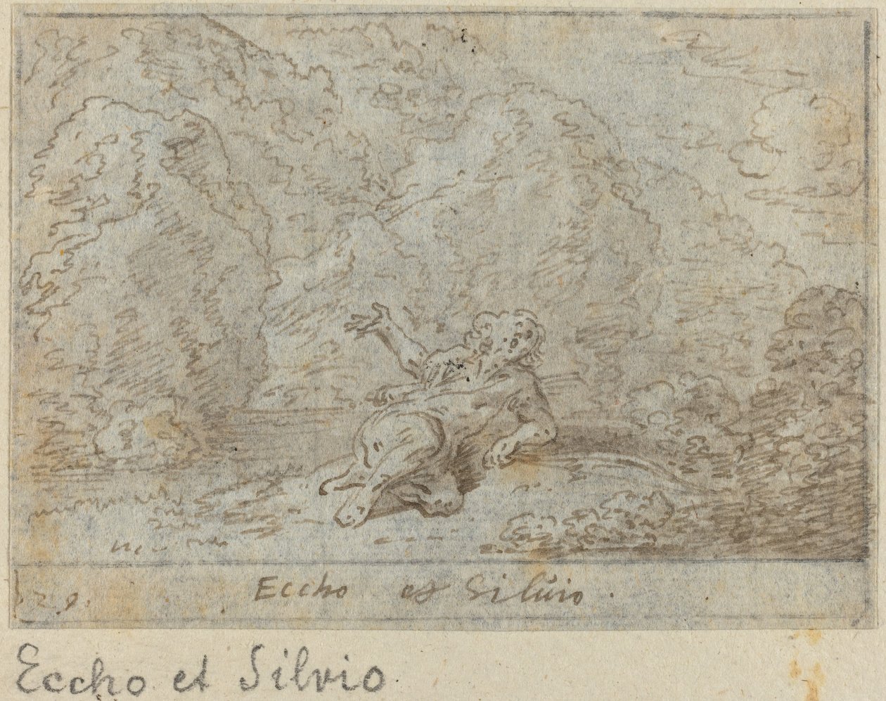 Silvio, 1640. av Johann Wilhelm Baur