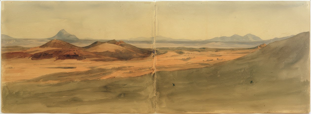 Landskap med Sabinebergen av Johann Wilhelm Schirmer
