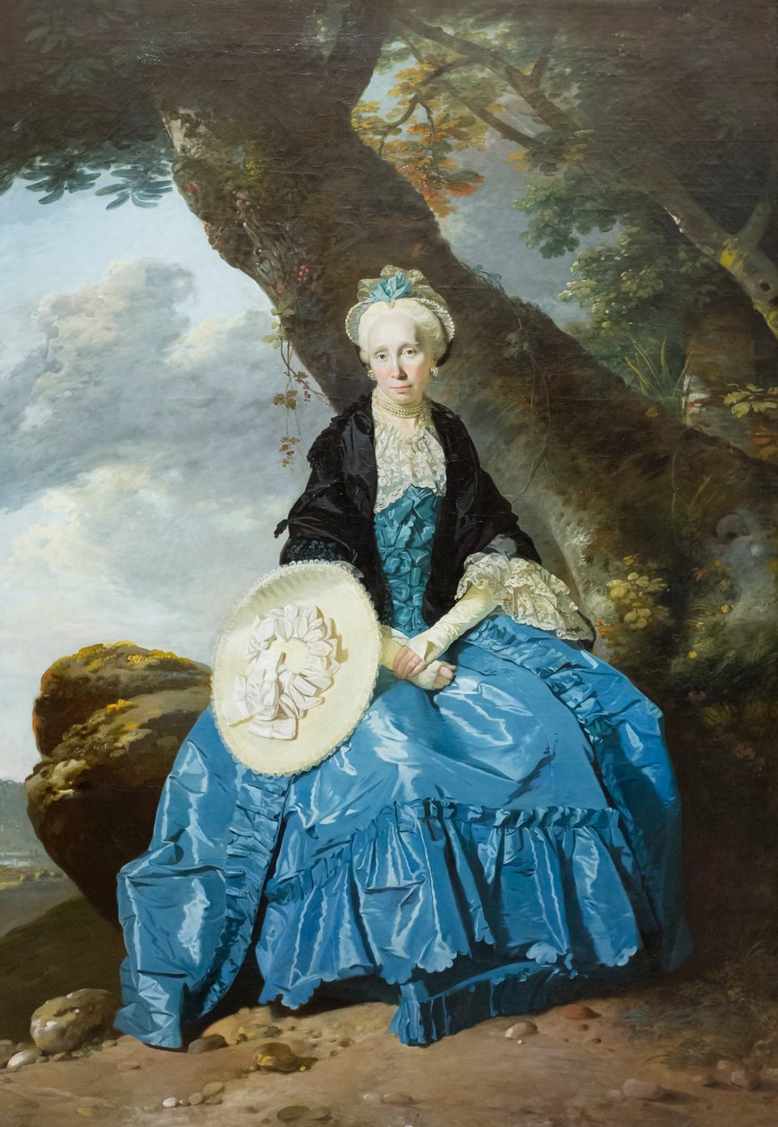 Mrs Oswald av Johann Zoffany