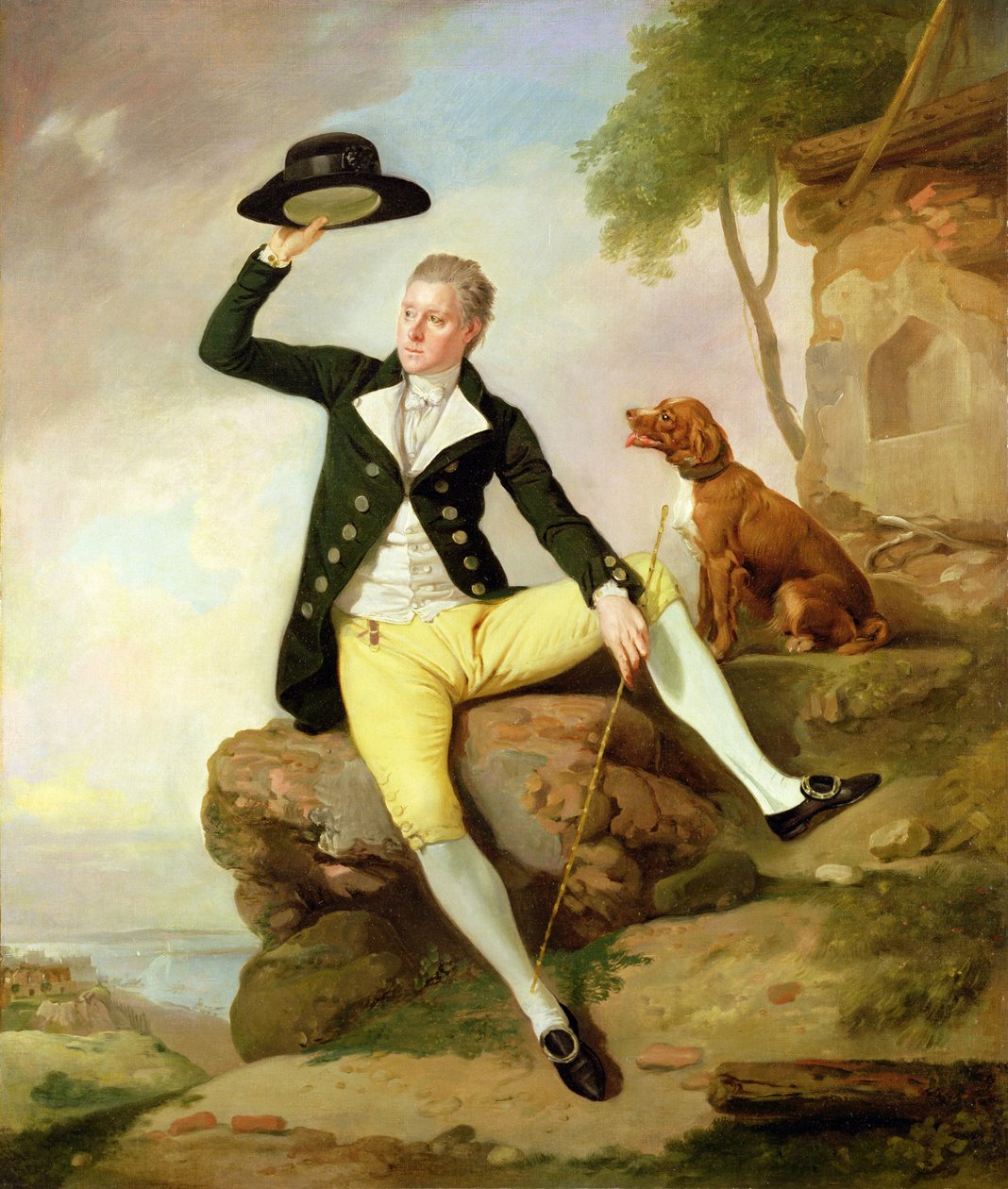 Patrick Heatly, ca 1783-87 (olja på duk) av Johann Zoffany