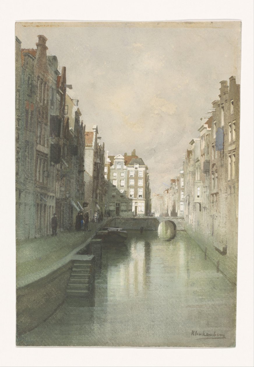 Rotterdam (titel på objekt) av Johannes Christiaan Karel Klinkenberg (signed by artist)