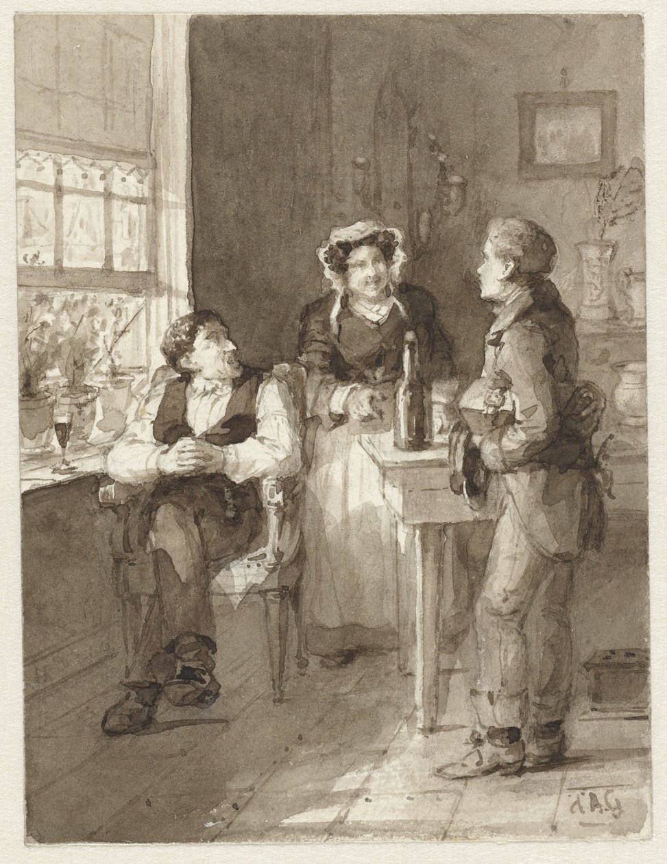 Budbäraren av Johannes Christiaan d