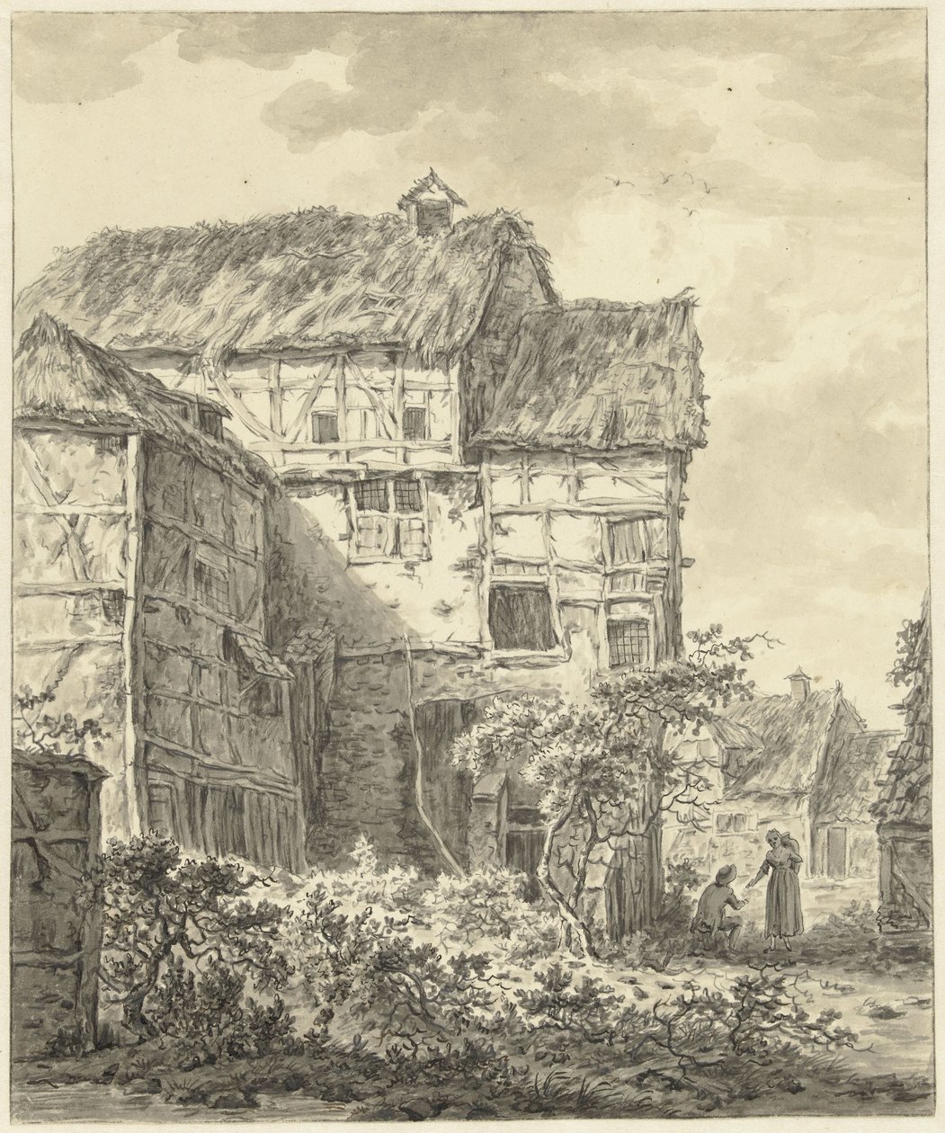Huis te Mettmann, ovanför Düsseldorf av Johannes Elffers