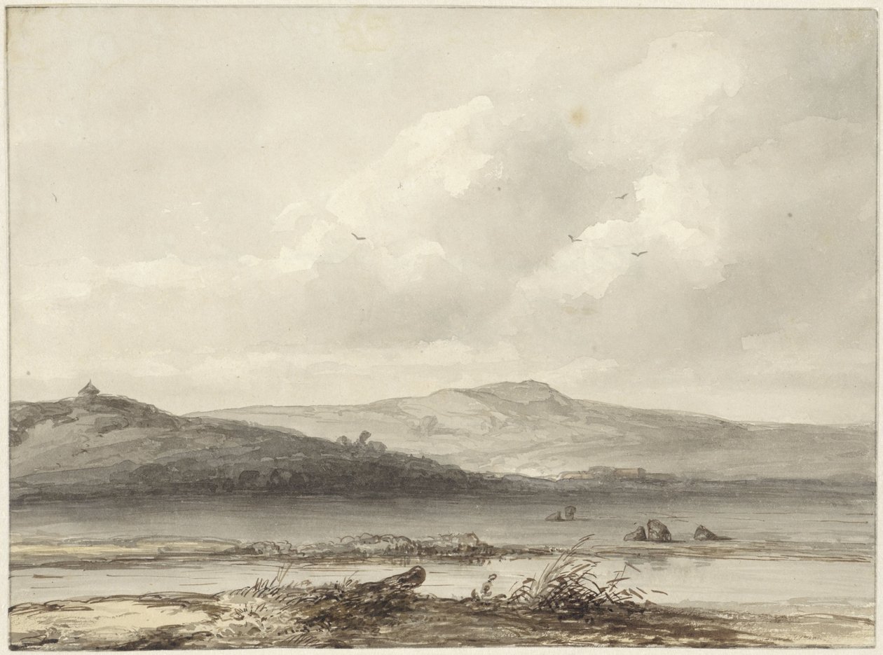 dynlandskap av Johannes Franciscus Hoppenbrouwers