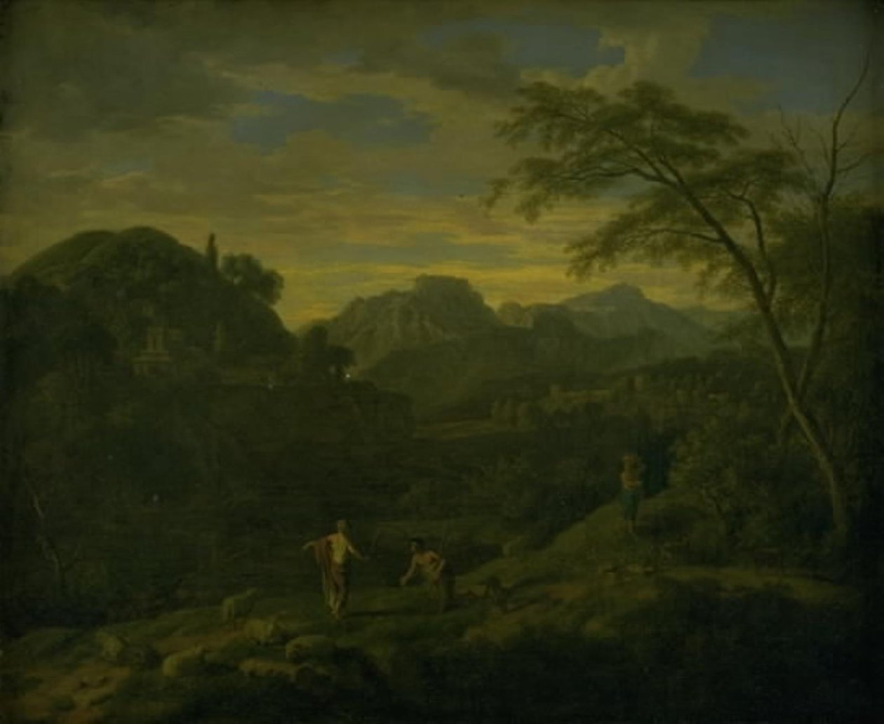 Södra bergslandskap av Johannes Glauber