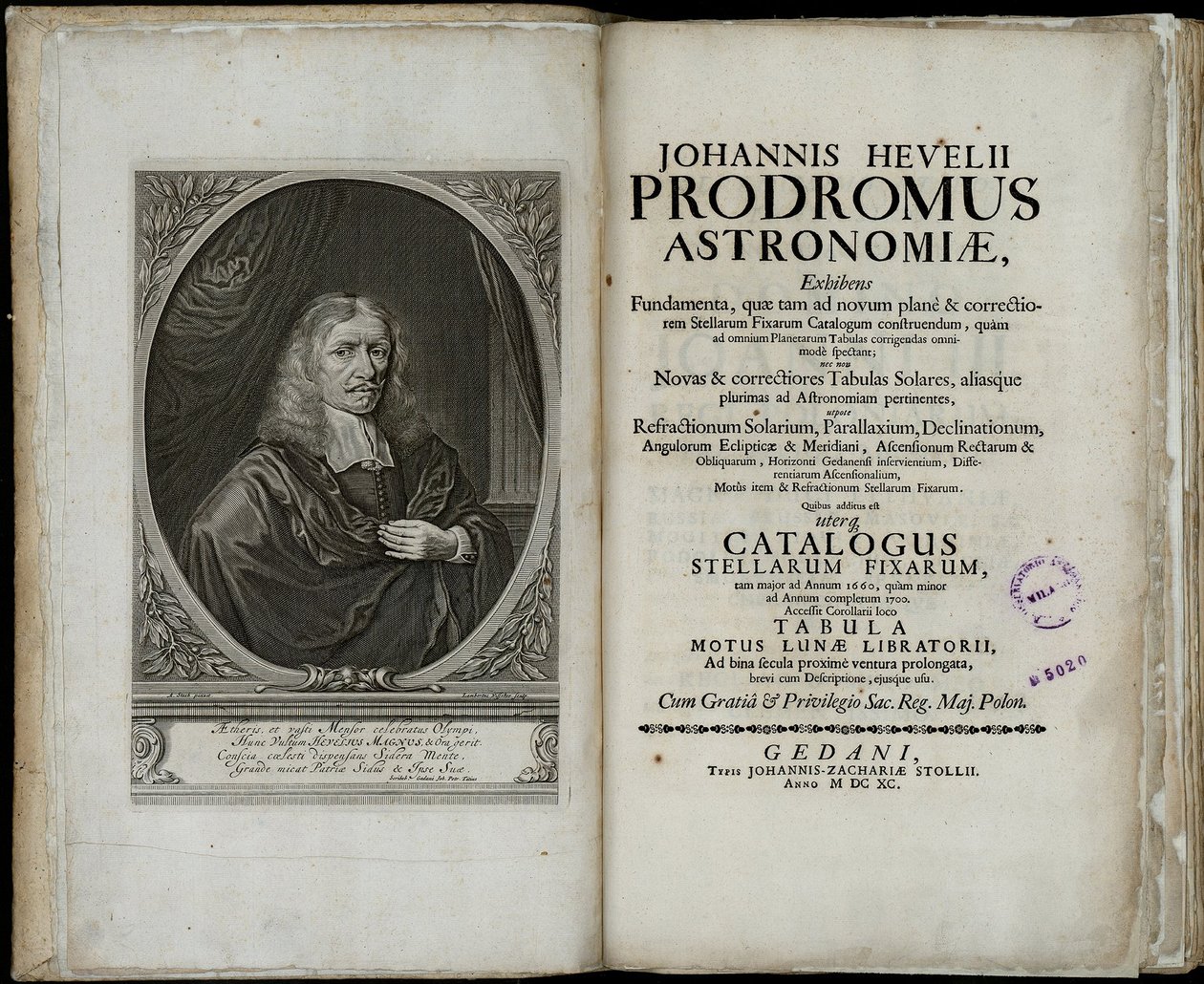 Johannes Hevelius, Astronomis Prodromus, 1690 av Johannes Hevelius