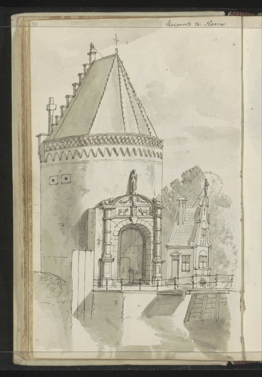 Koepoort i Hoorn av Johannes Huibert Prins