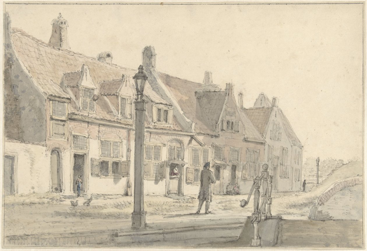 På Koepoort i Delft av Johannes Jelgerhuis