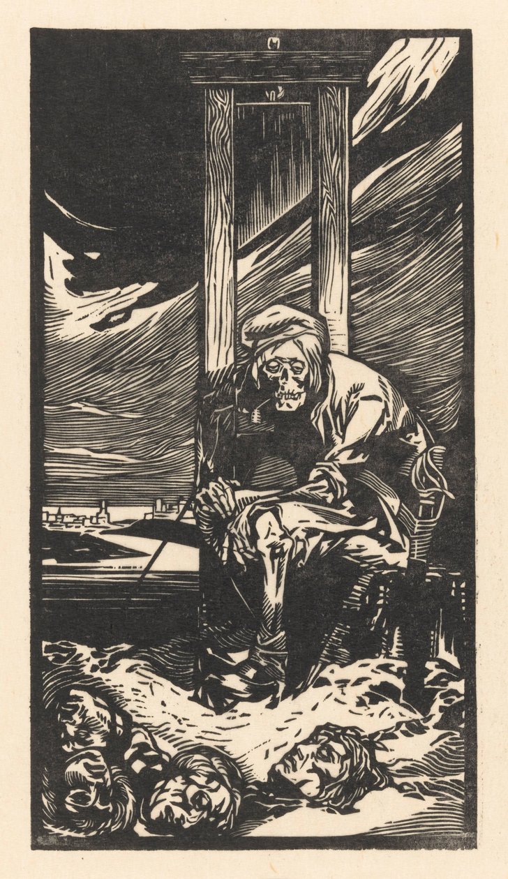 Död vid giljotinen av Johannes Josephus Aarts